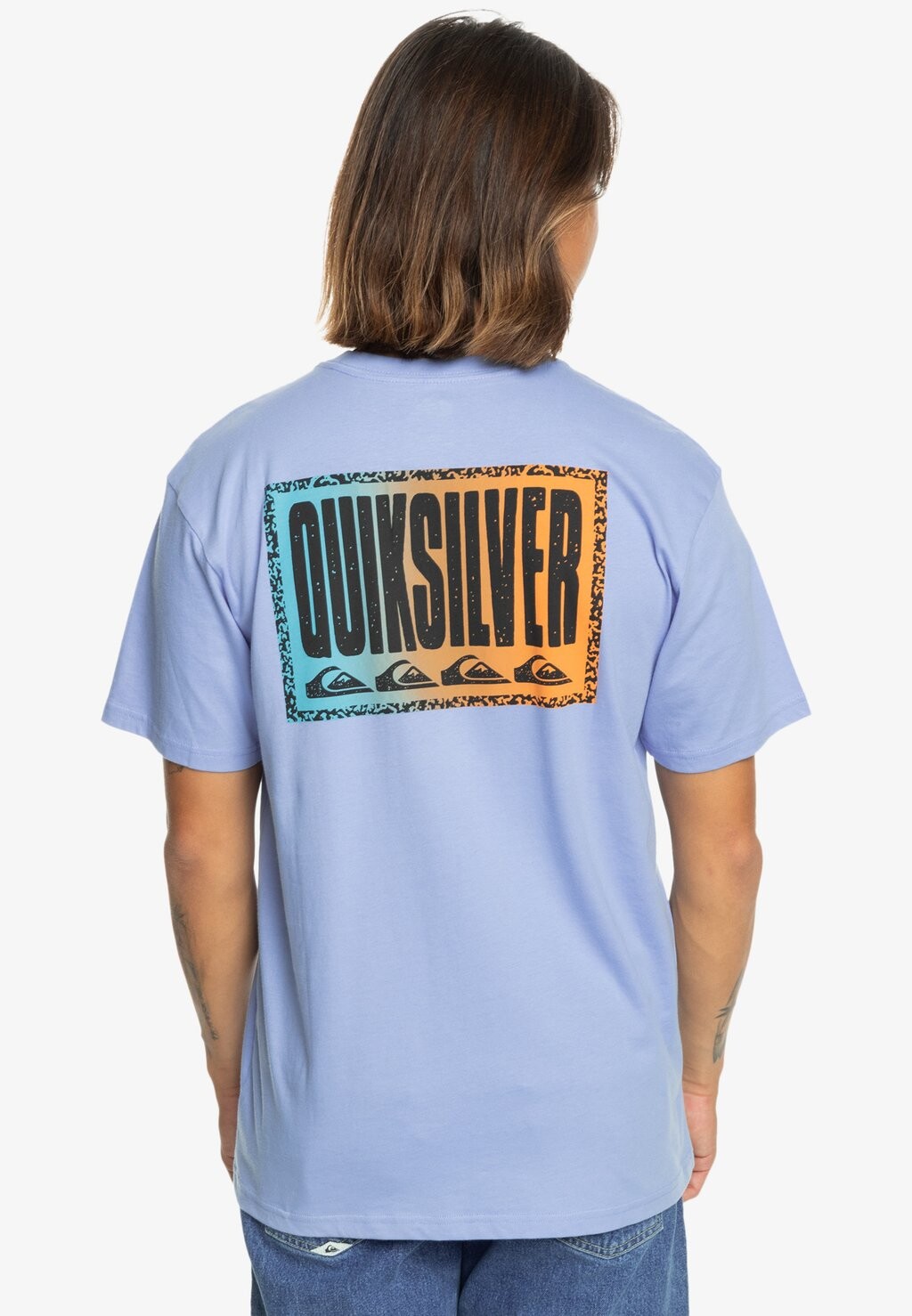 

Футболка с принтом LONG FADE EQYZT07670 Quiksilver, цвет pze