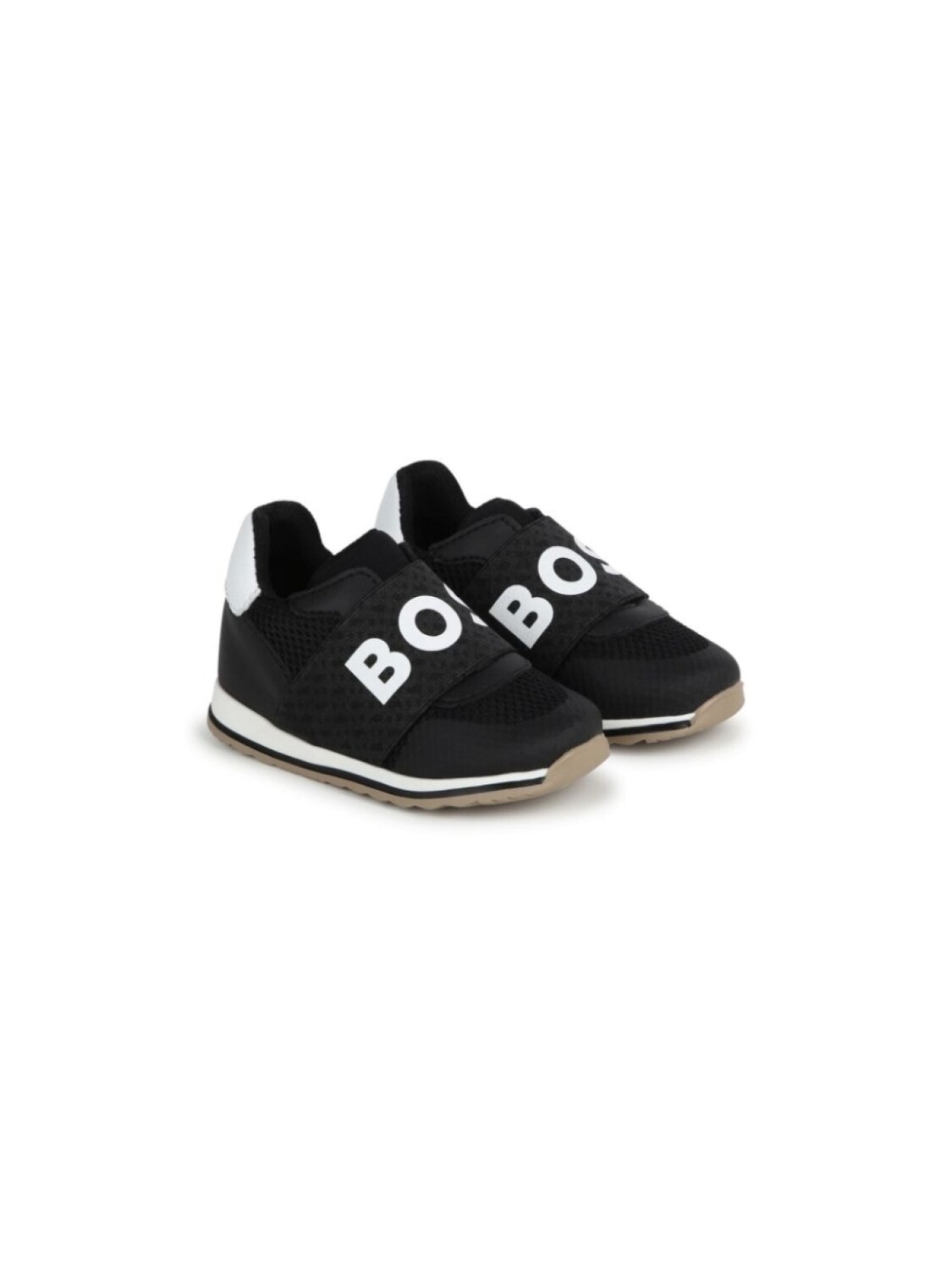 

BOSS Kidswear кроссовки с логотипом, черный