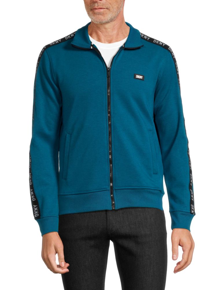 цена Спортивная куртка с логотипом Fordham Dkny, цвет Sea Blue