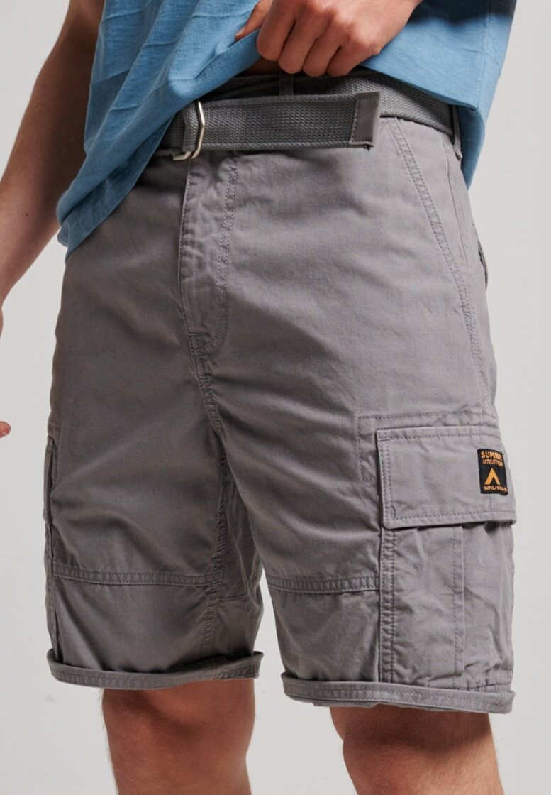 

Шорты HEAVY Superdry, цвет naval grey