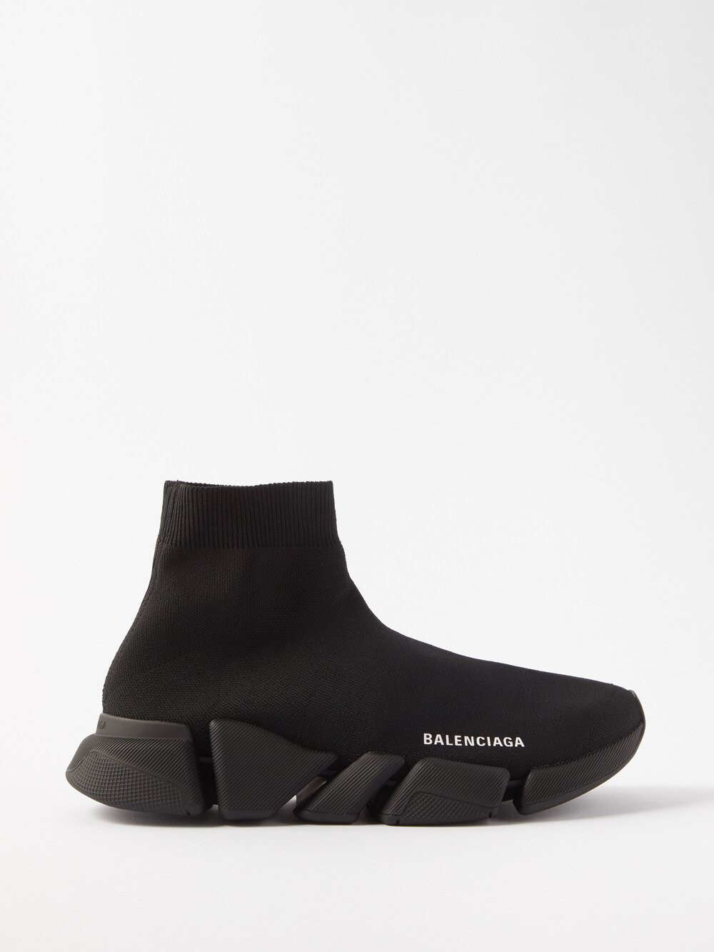 

Кроссовки speed 2.0 из переработанной вязки Balenciaga, черный