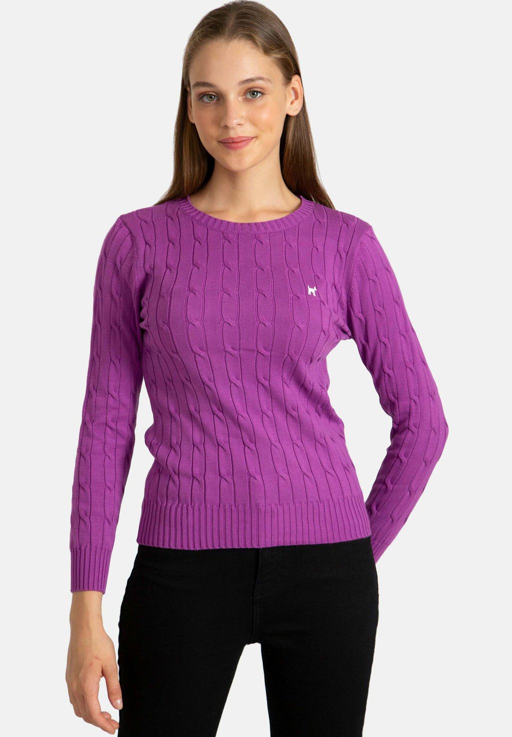 

Свитер Hair Braid Crew Neck Williot, цвет light purple