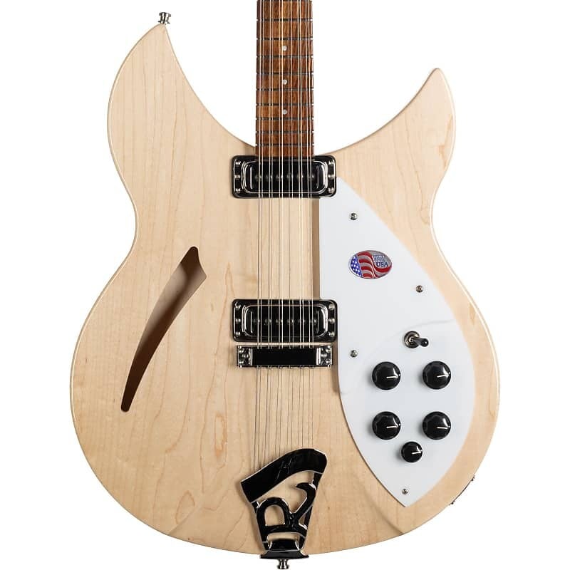 

Электрогитара Rickenbacker 330 12 String Hollowbody Electric Guitar - Maple Glo Natural