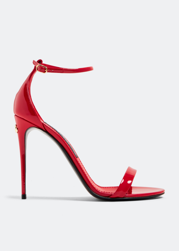 Сандалии Dolce&Gabbana Patent Leather, красный
