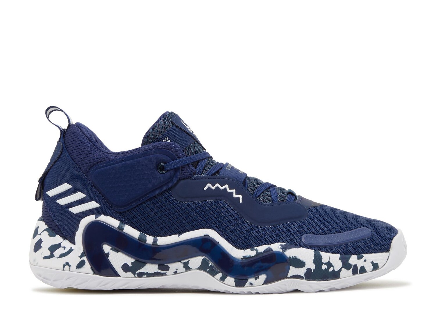 

Кроссовки adidas D.O.N. Issue #3 'Team Navy', синий