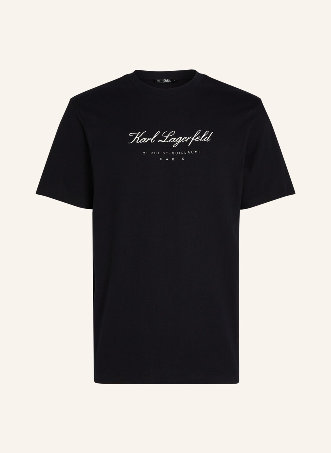 

Футболка KARL LAGERFELD, черный