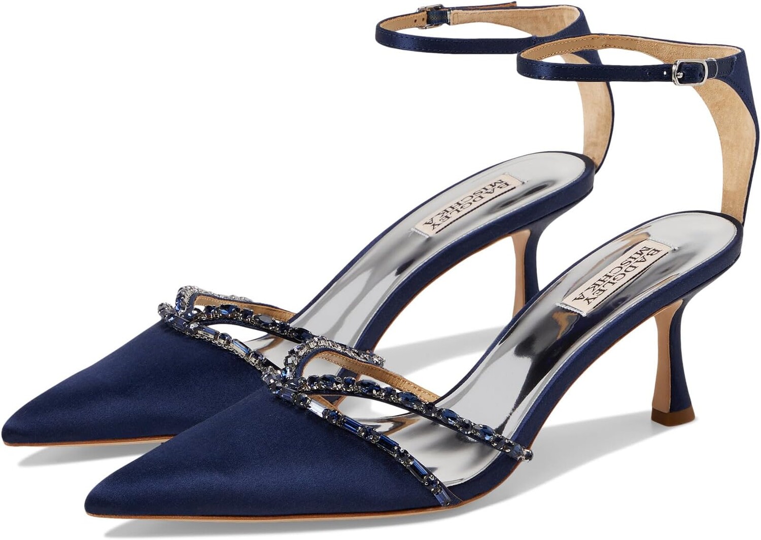 

Туфли Zendaya Badgley Mischka, цвет Midnight