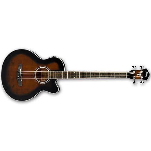 

Басс гитара Ibanez AEB10E Acoustic Electric Bass Guitar, Dark Violin Sunburst High Gloss