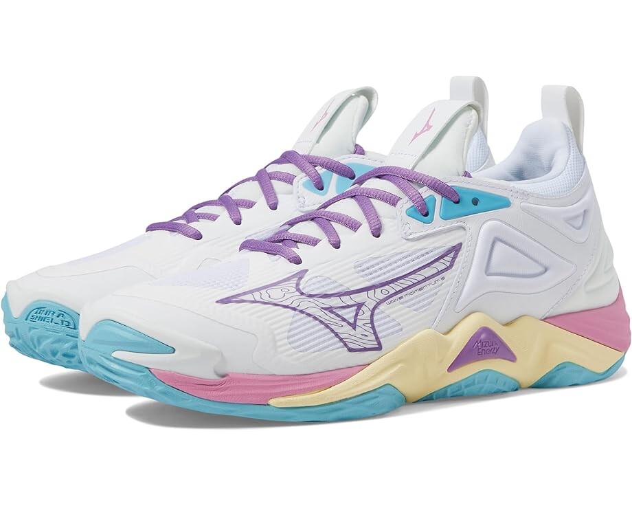 

Кроссовки Mizuno Wave Momentum 3, цвет White/Peace Blue
