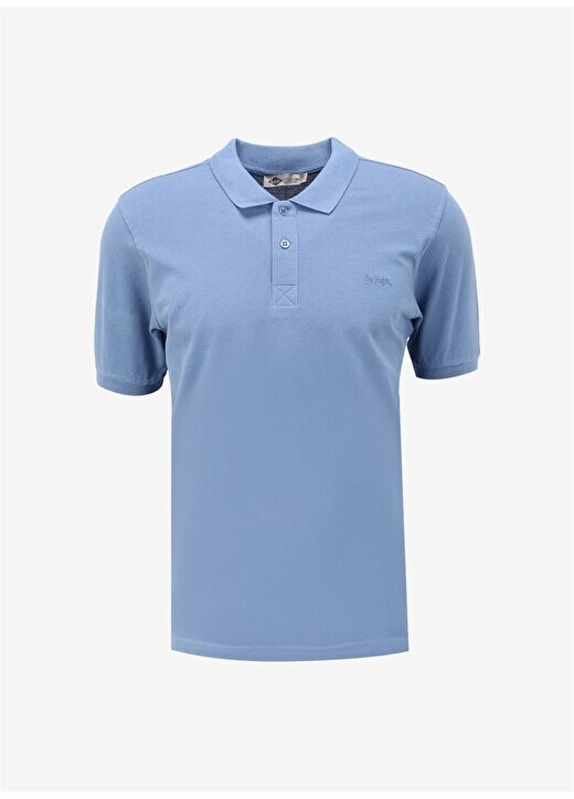 

Синяя мужская футболка-поло 242 LCM 242025 TWINS A.BLUE Lee Cooper, синий