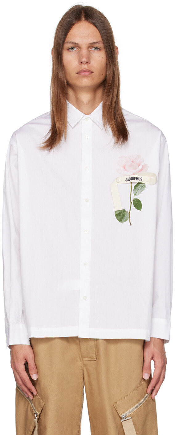 

Белая рубашка Le Chouchou La Chemise Baou Jacquemus