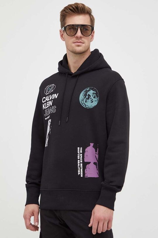 

Фуфайка Calvin Klein Jeans, черный