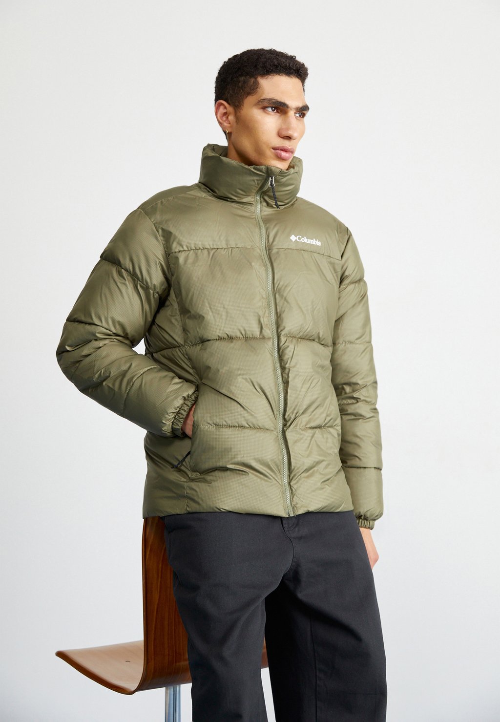 Зимняя куртка Columbia PUFFECT II JACKET, цвет stone green