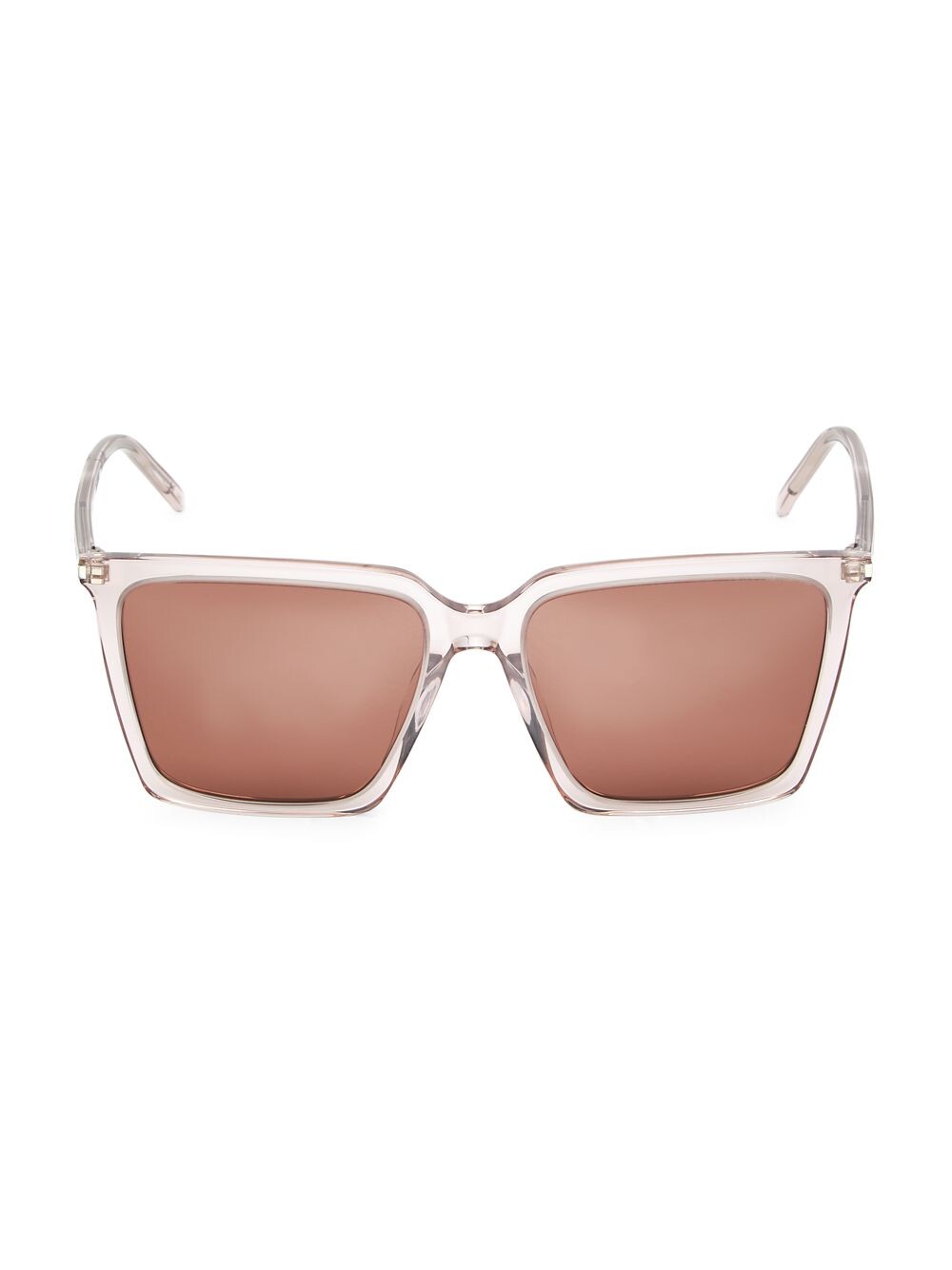 

Квадратные солнцезащитные очки Corner Angle 56MM Saint Laurent