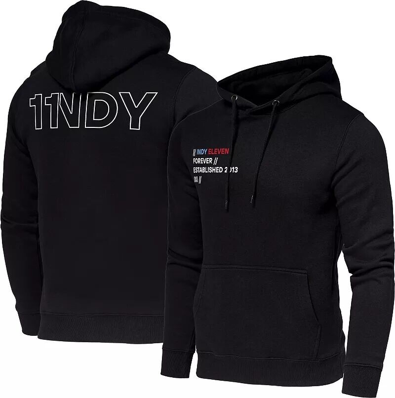 

Черный пуловер с капюшоном и логотипом Sport Design Sweden Indy Eleven