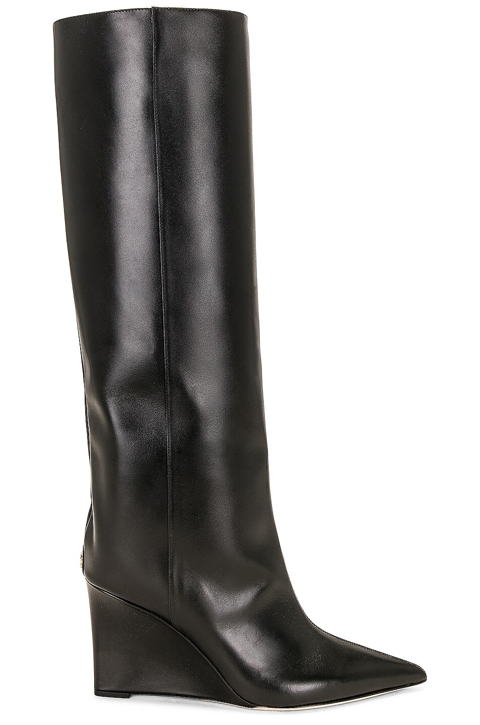 

Ботинки Jimmy Choo Blake 85 Leather Wedge, черный