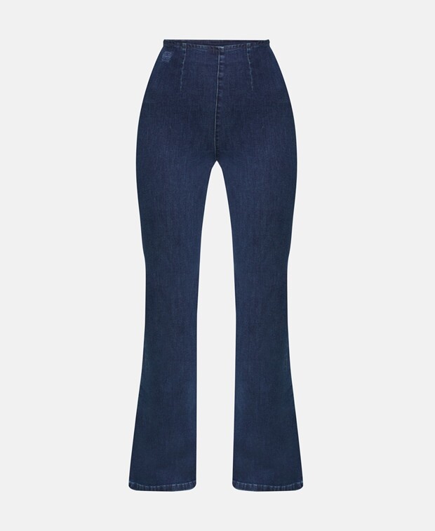 

Расклешенные джинсы Never Fully Dressed, цвет Slate Blue