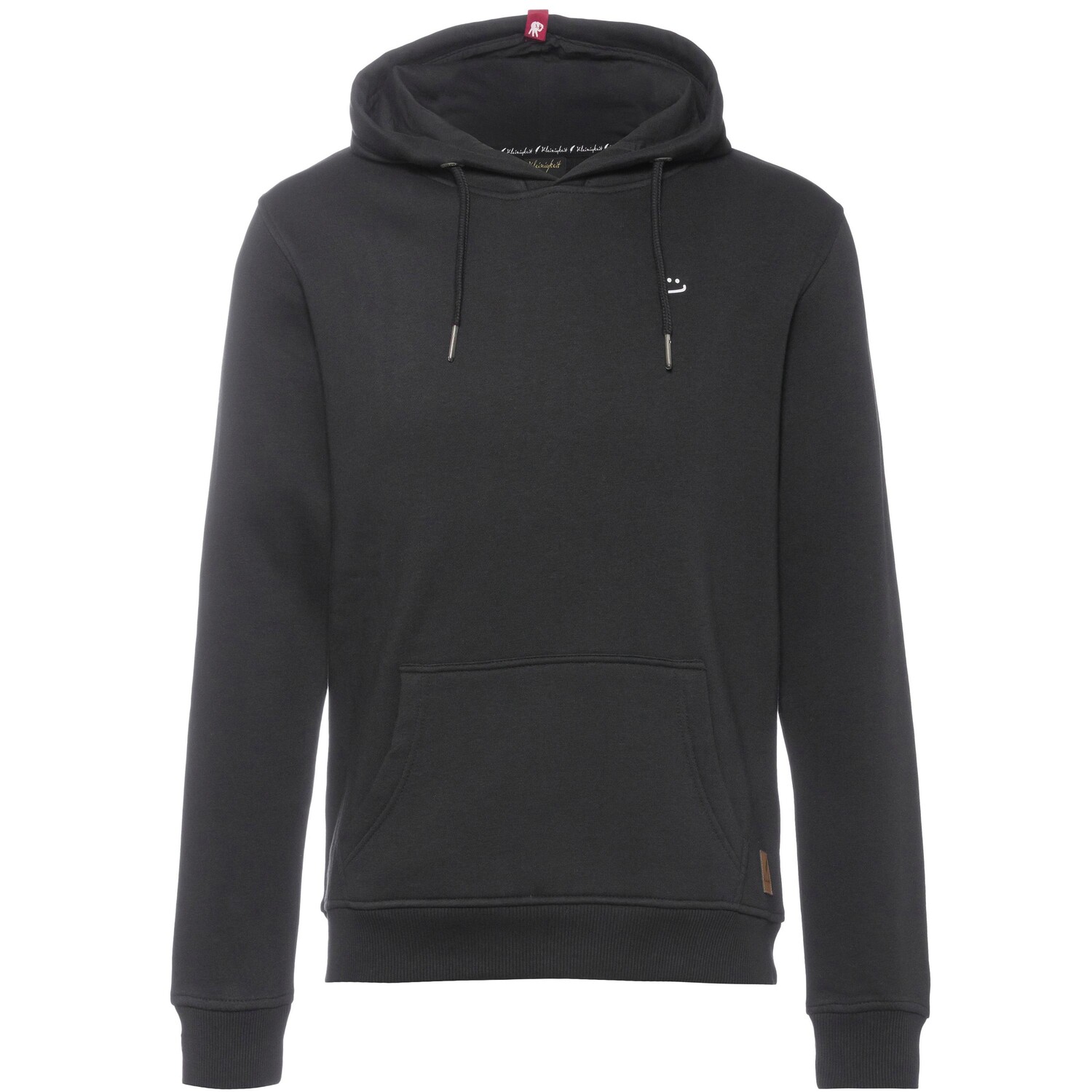 

Толстовка KLEINIGKEIT Hoodie Laugh You, черный