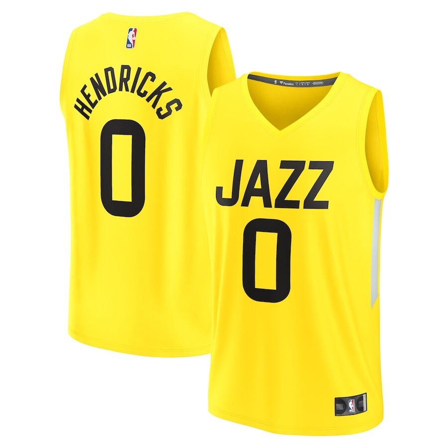 

Джерси Fanatics Branded Utah Jazz, желтый