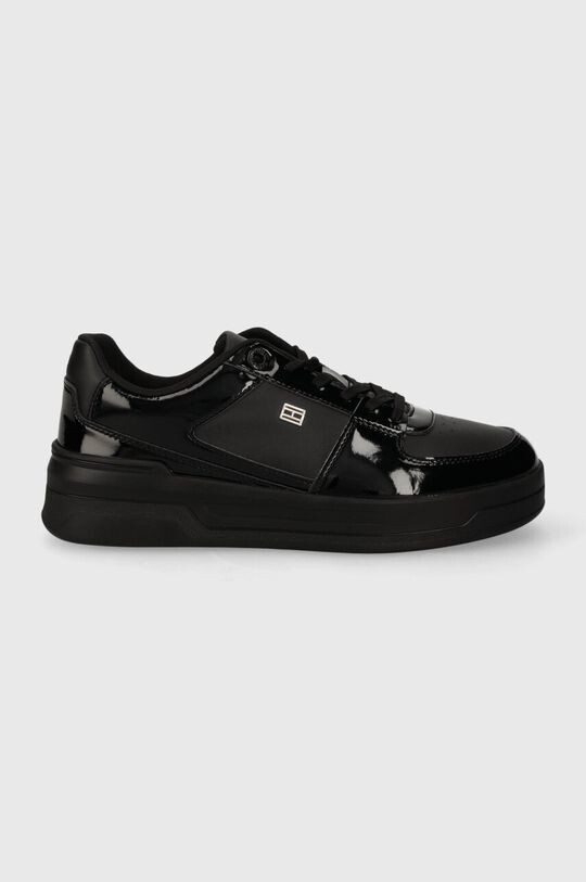

Кроссовки ЖЕНСКИЕ BASKET PATENT Tommy Hilfiger, черный