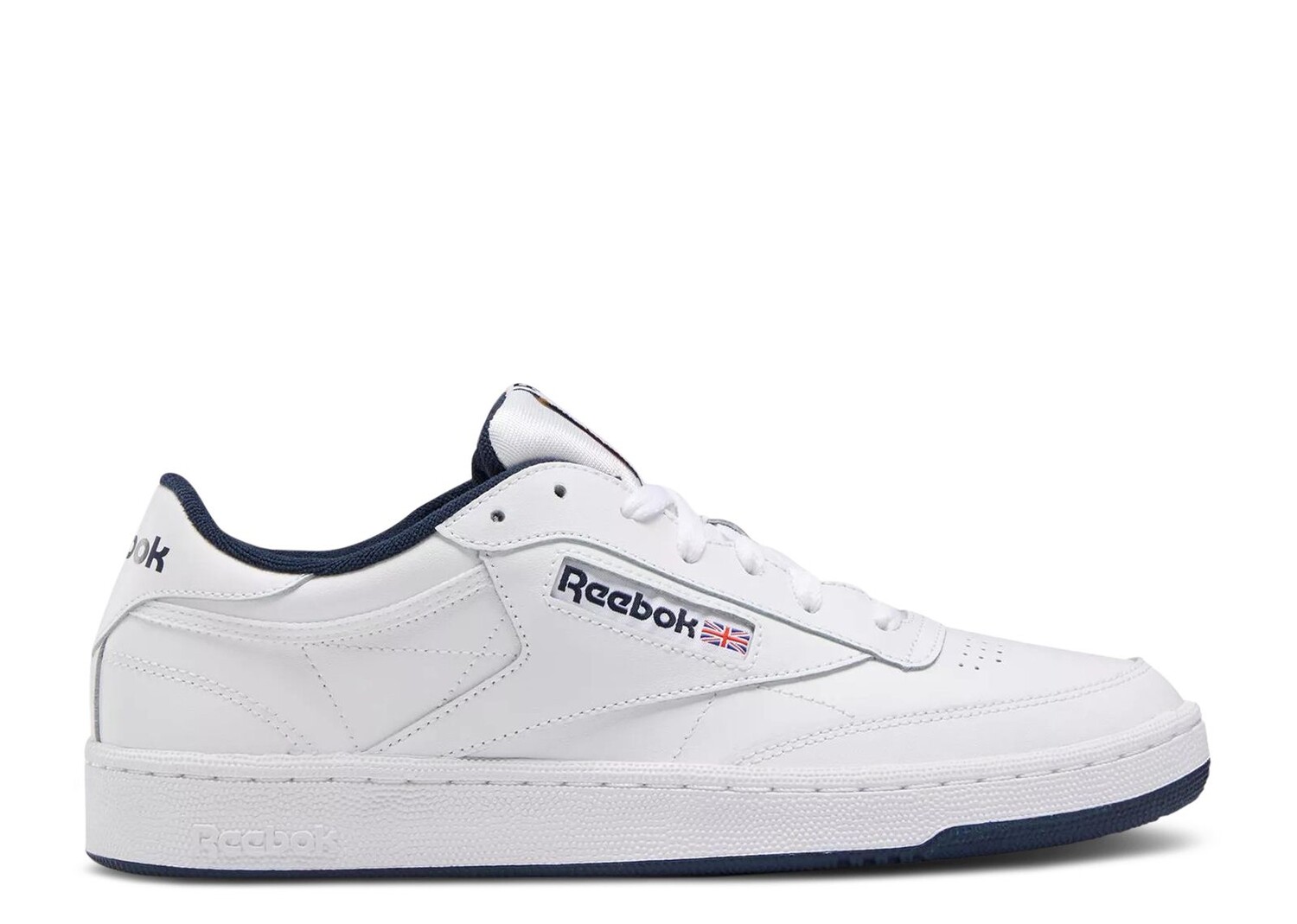 

Кроссовки Reebok Club C 85 'White Navy' 2023, белый