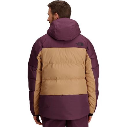 Пуховая ветрозащитная куртка Corefire мужская The North Face, цвет Boysenberry/Almond Butter