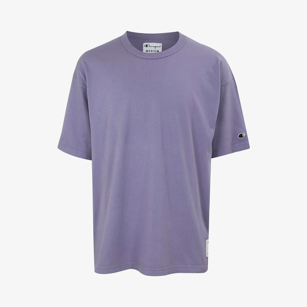 Футболка Crewneck T-Shirt 'Purple' Champion, фиолетовый футболка champion crewneck t shirt дети 305908 bs007 l
