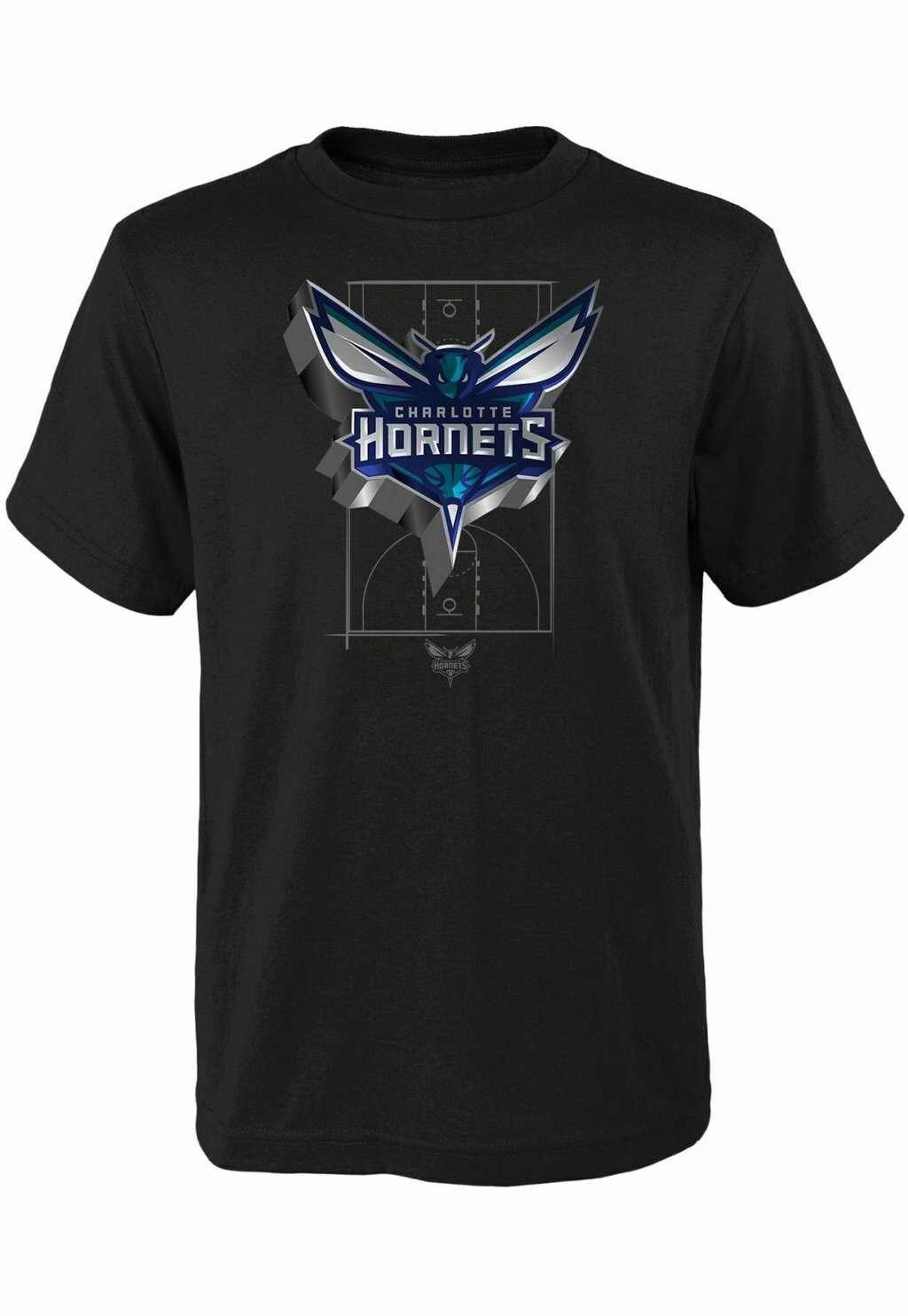 

Футболка с принтом NBA 3D LOGO CHARLOTTE HORNETS Outerstuff, цвет black