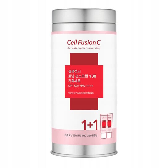 

Набор: Тонизирующий солнцезащитный крем 100 Set Spf50+/pa+++ Cell Fusion C