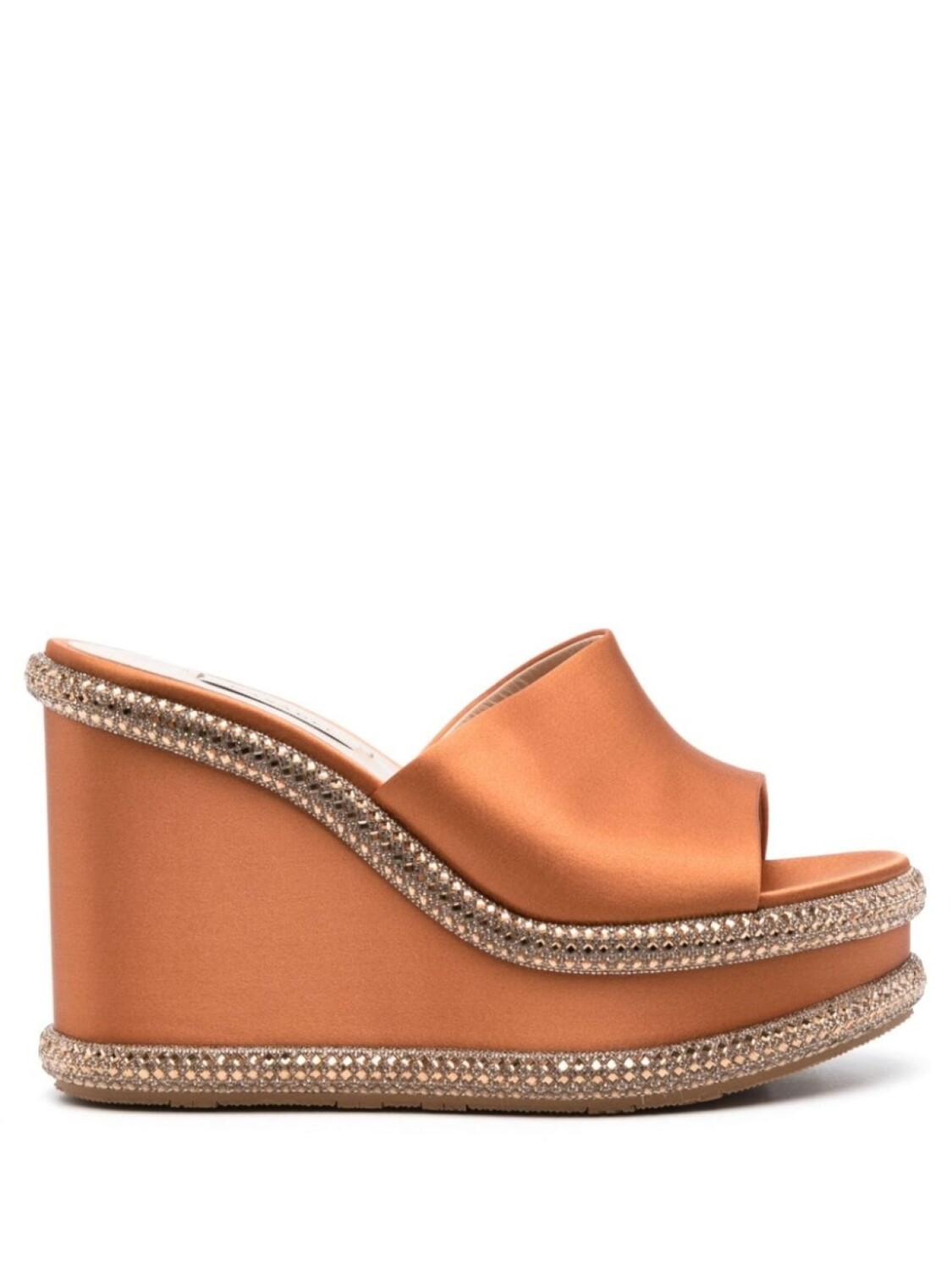 

Casadei мюли Jasmine Stratosphere 80 на танкетке, коричневый