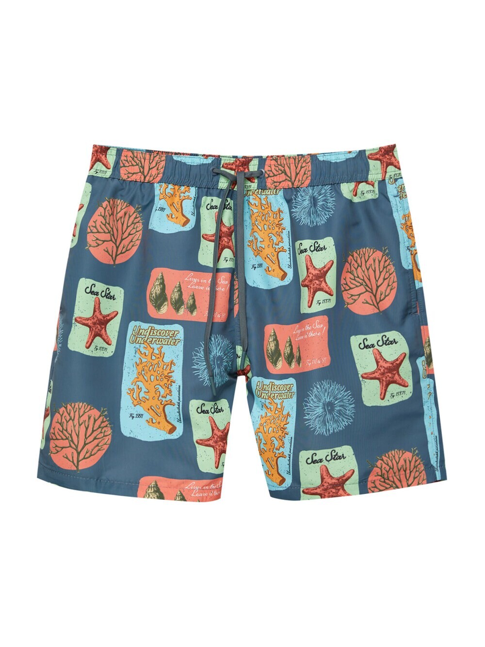 

Бордшорты Pull&Bear, синий