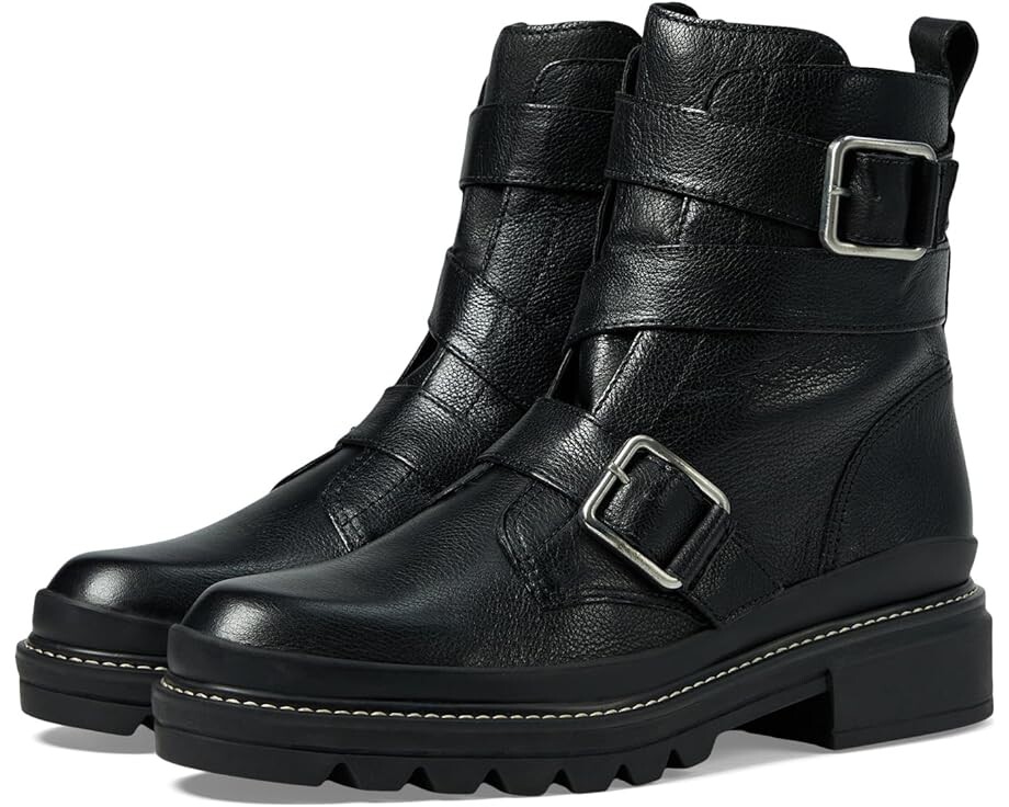 

Ботинки Bernardo Durban, цвет Black Tumbled Leather