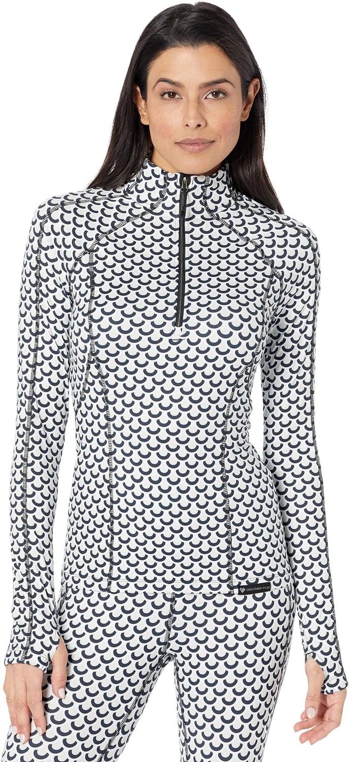 

Куртка Discover 1/4 Zip Obermeyer, цвет Nome's Geo
