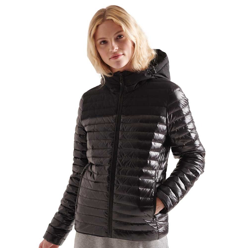 

Куртка Superdry Studios Contrast Core Down, черный