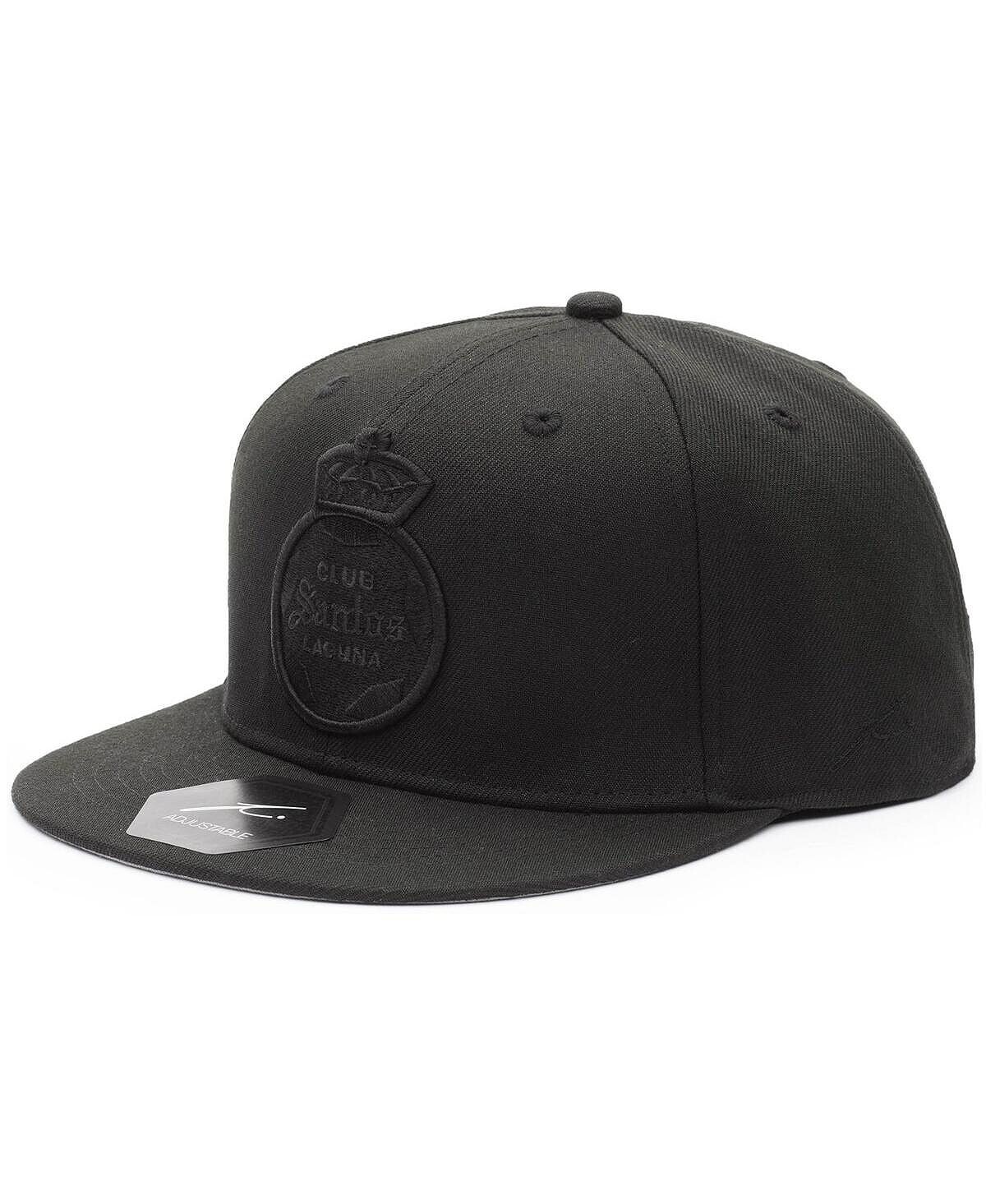 

Черная мужская регулируемая шляпа Santos Laguna Dusk Snapback Fi Collection