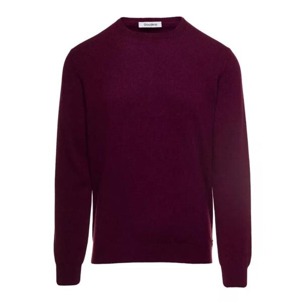 

Свитер purplish red crewneck sweater in cashmere Gaudenzi, фиолетовый