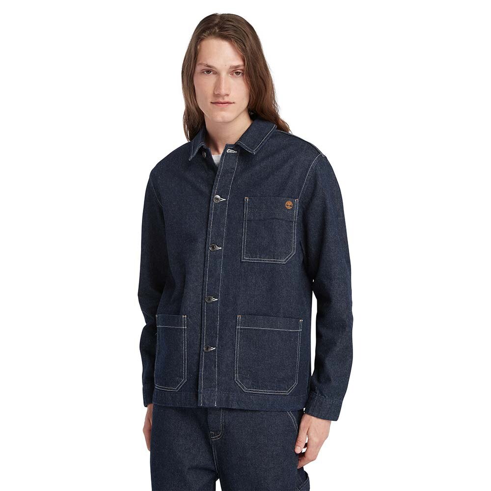 

Куртка Timberland Kempshire Cotton Hemp Chore Denim, синий