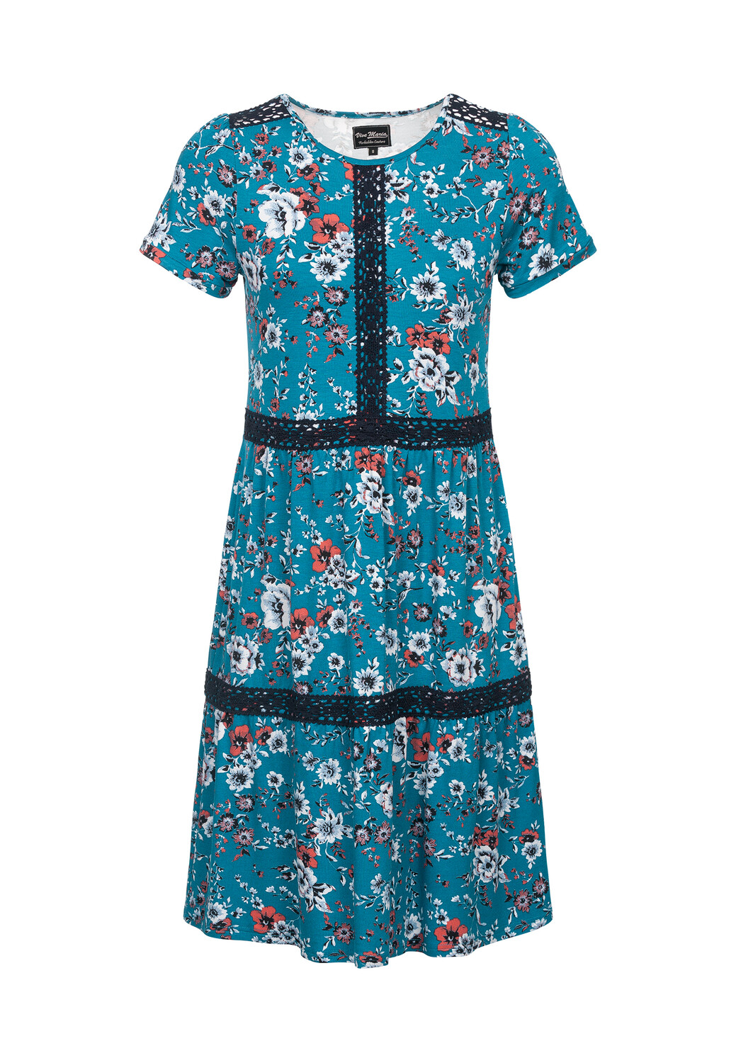 

Платье Vive Maria Jersey Flower, цвет azur allover