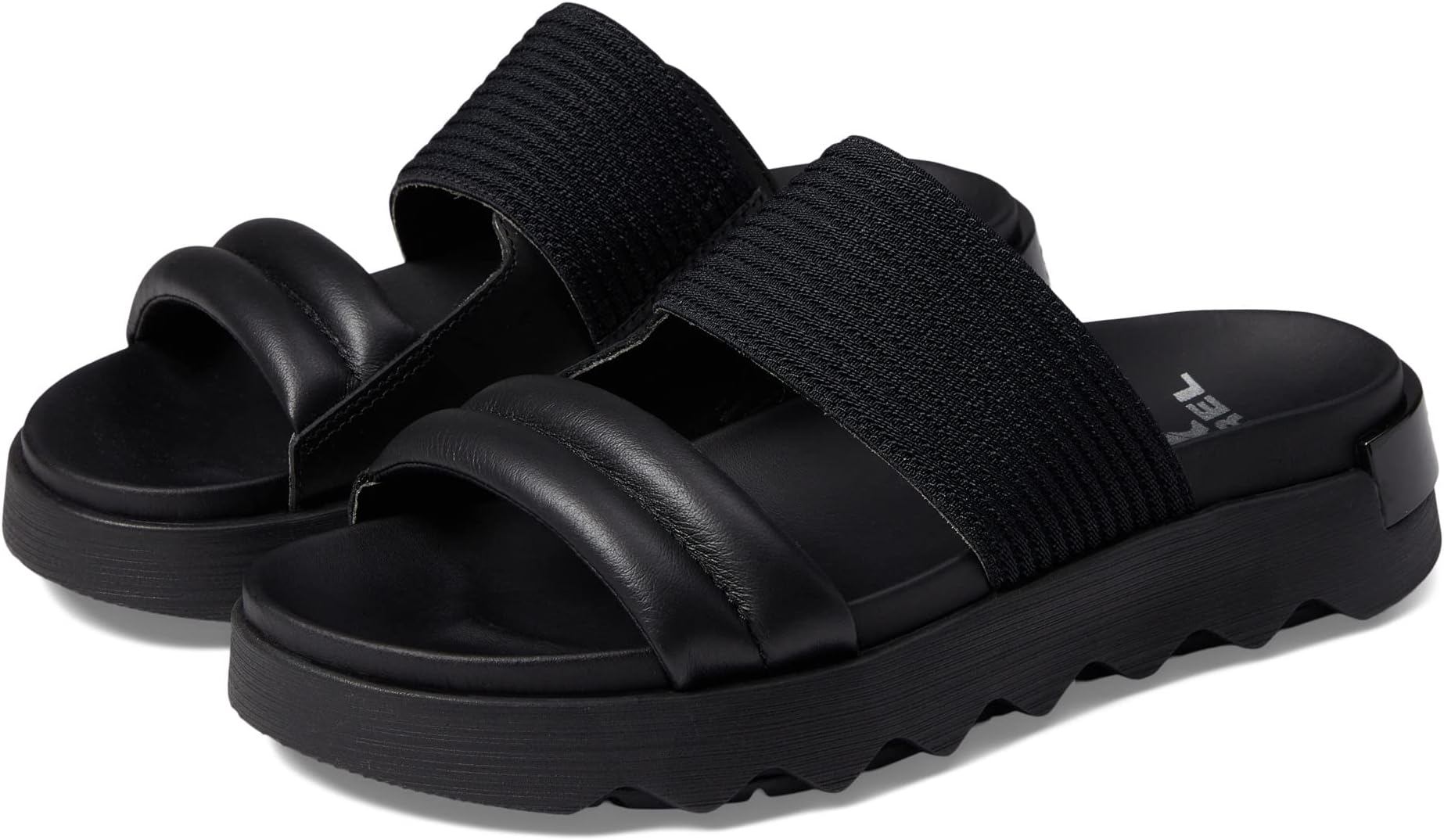 

Сандалии на плоской подошве Viibe Slide SOREL, цвет Black/Black