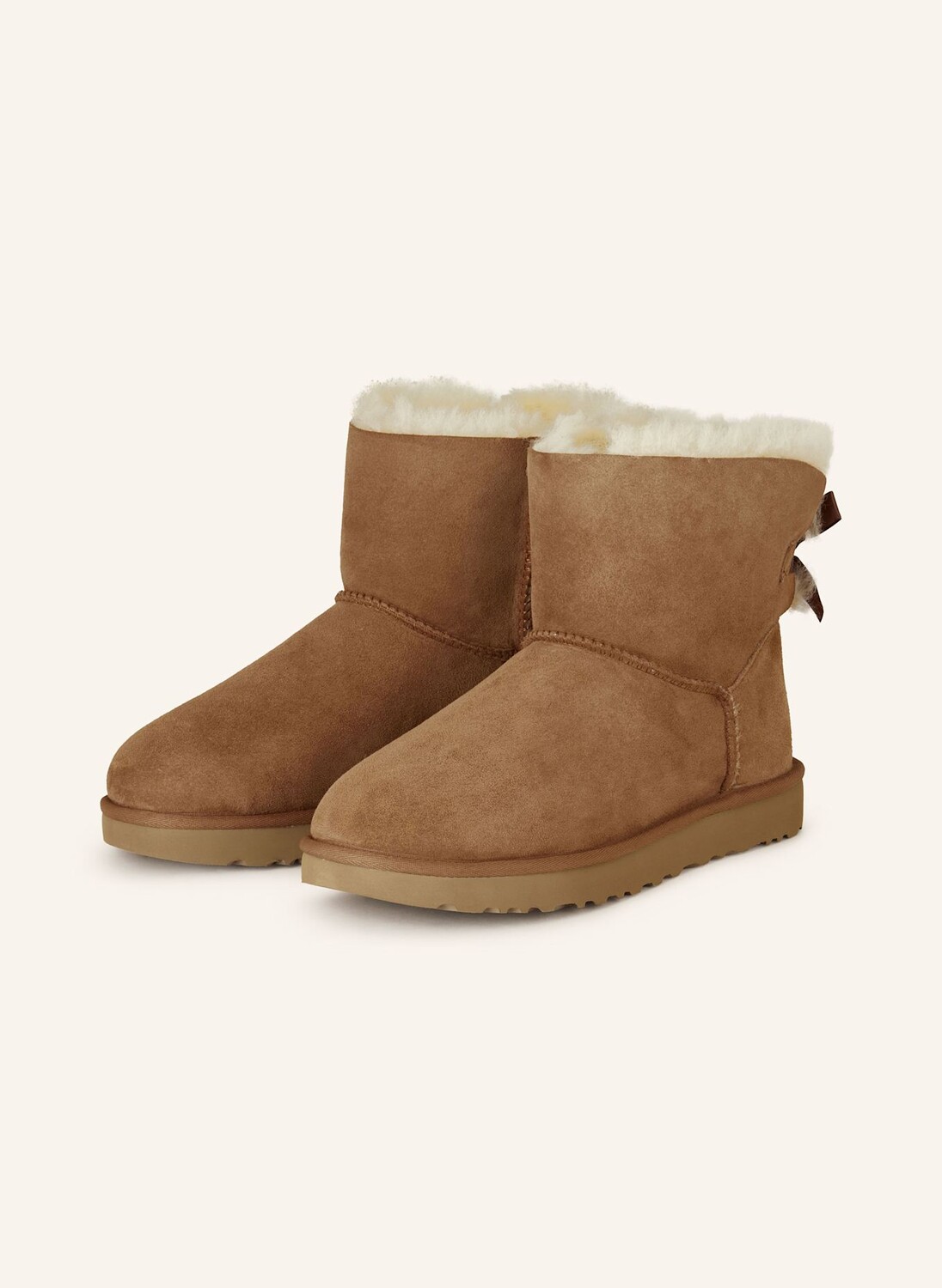 

Ботинки мини Bailey Bow II Ugg, коричневый