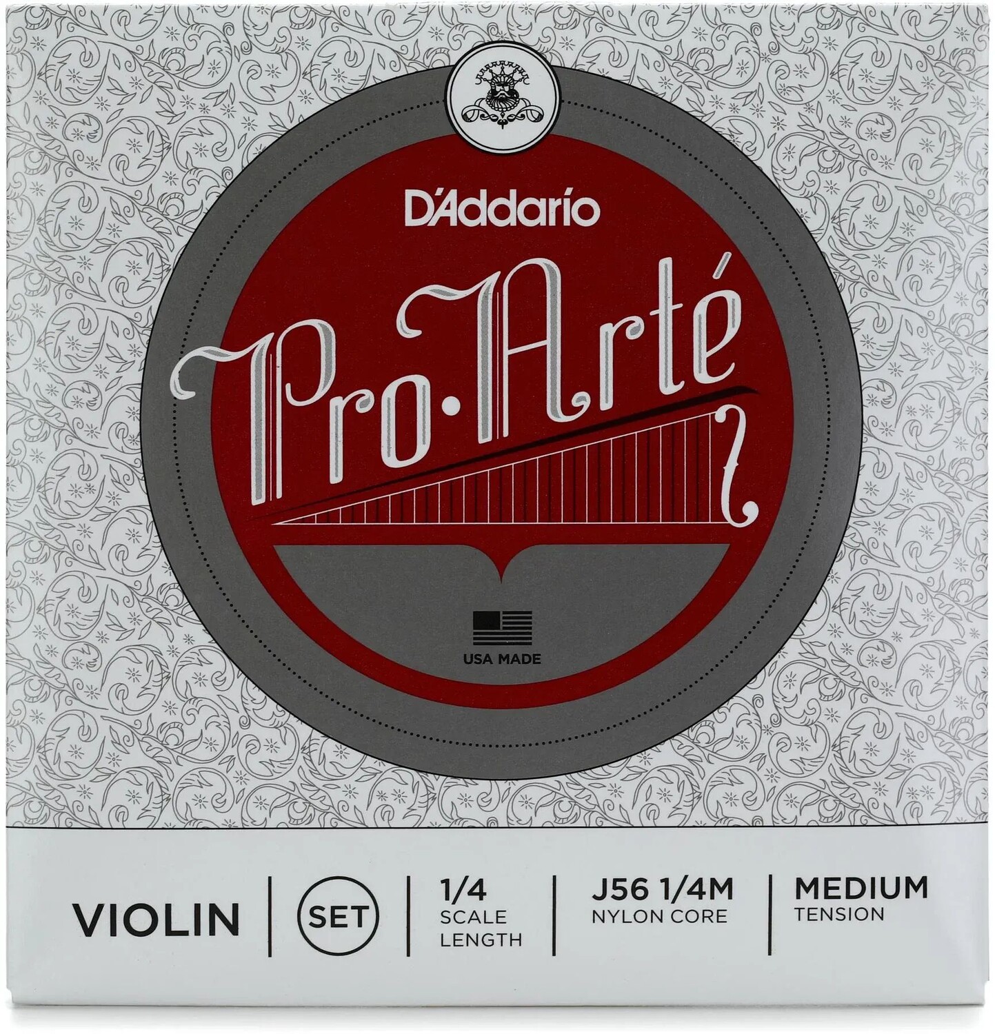

D'Addario J56 Pro-Arte Набор струн для скрипки - размер 1/4, среднее натяжение