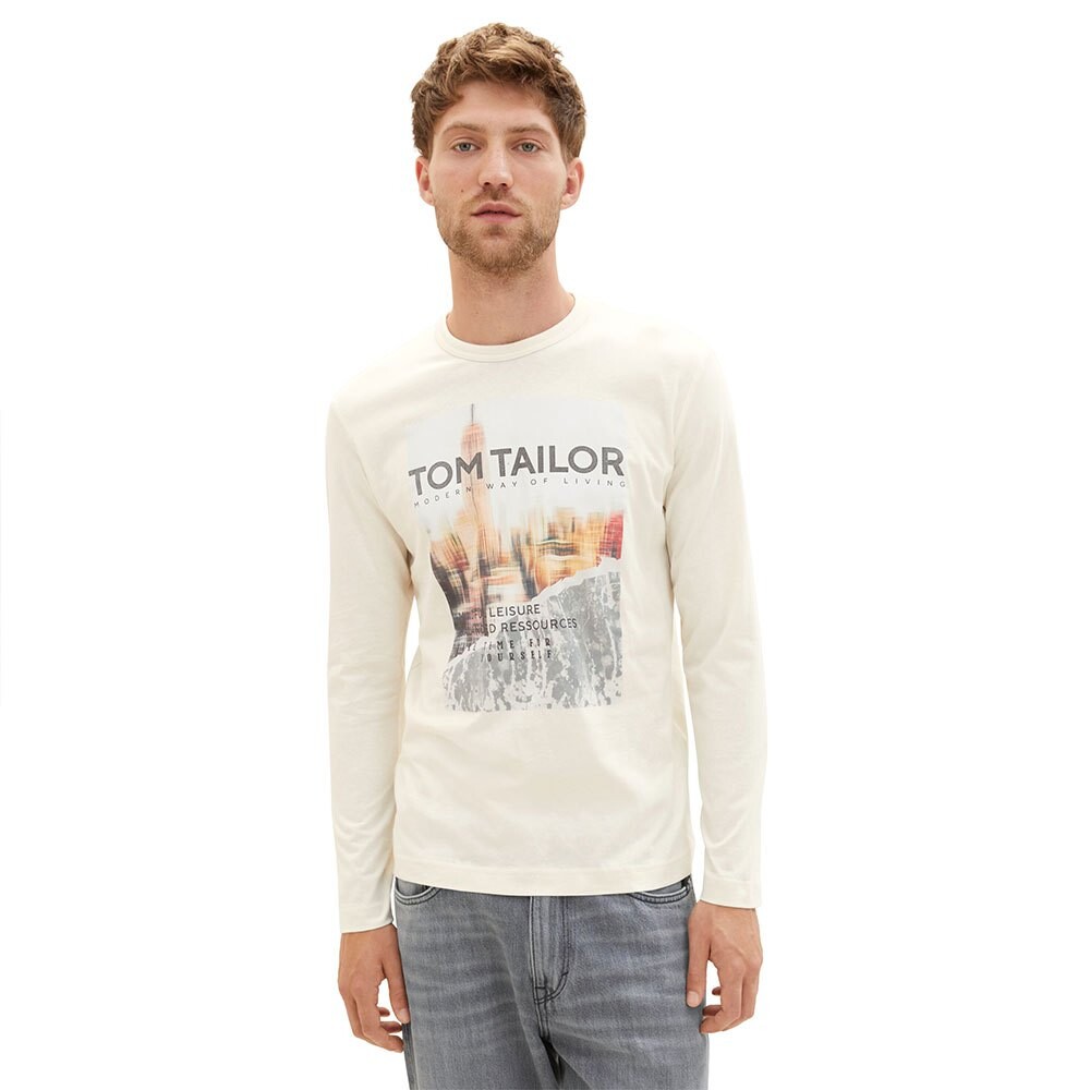 

Футболка Tom Tailor 1037812 Printed, бежевый