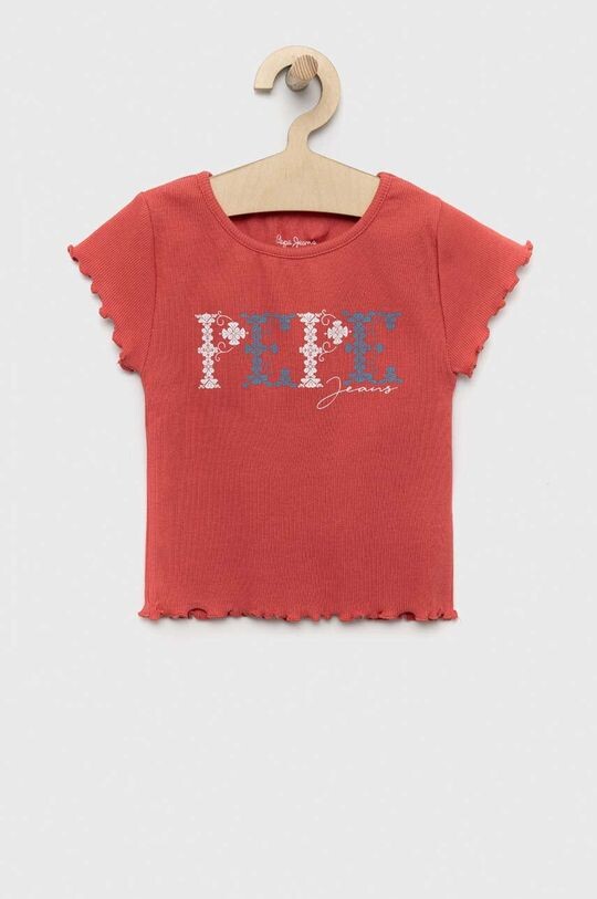 

Детская футболка Pepe Jeans PJL GJ Неджинсовая, красный