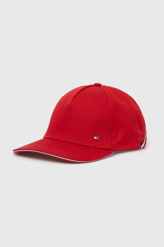 

Хлопковая бейсболка Tommy Hilfiger, красный