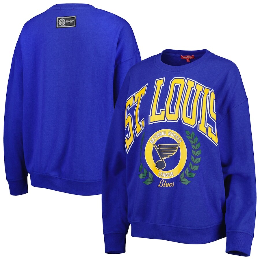 

Толстовка Mitchell & Ness St Louis Blues, синий
