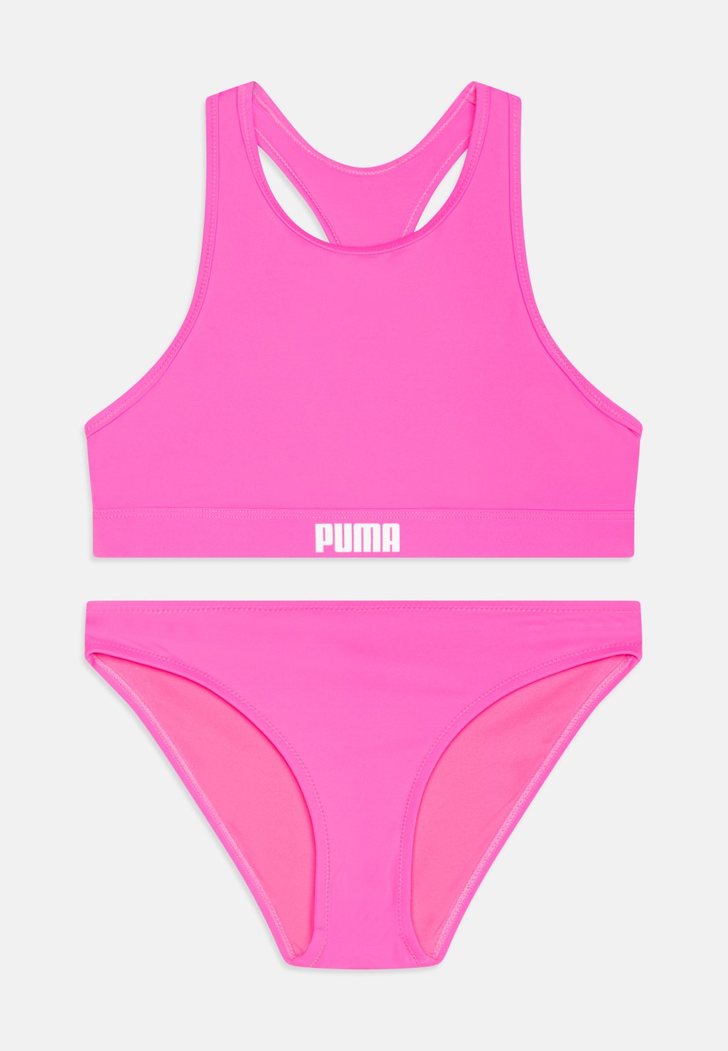 Бикини SWIM GIRLS RACERBACK Puma, цвет fluo pink