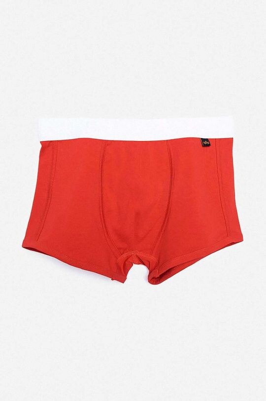 

Комплект хлопковых боксеров , 2 шт. Alpha Industries, красный