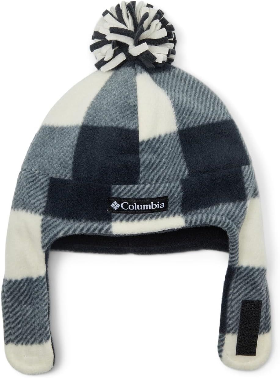 

Шапка Columbia Frosty TrailII Earflap Beanie, цвет Chalk Check