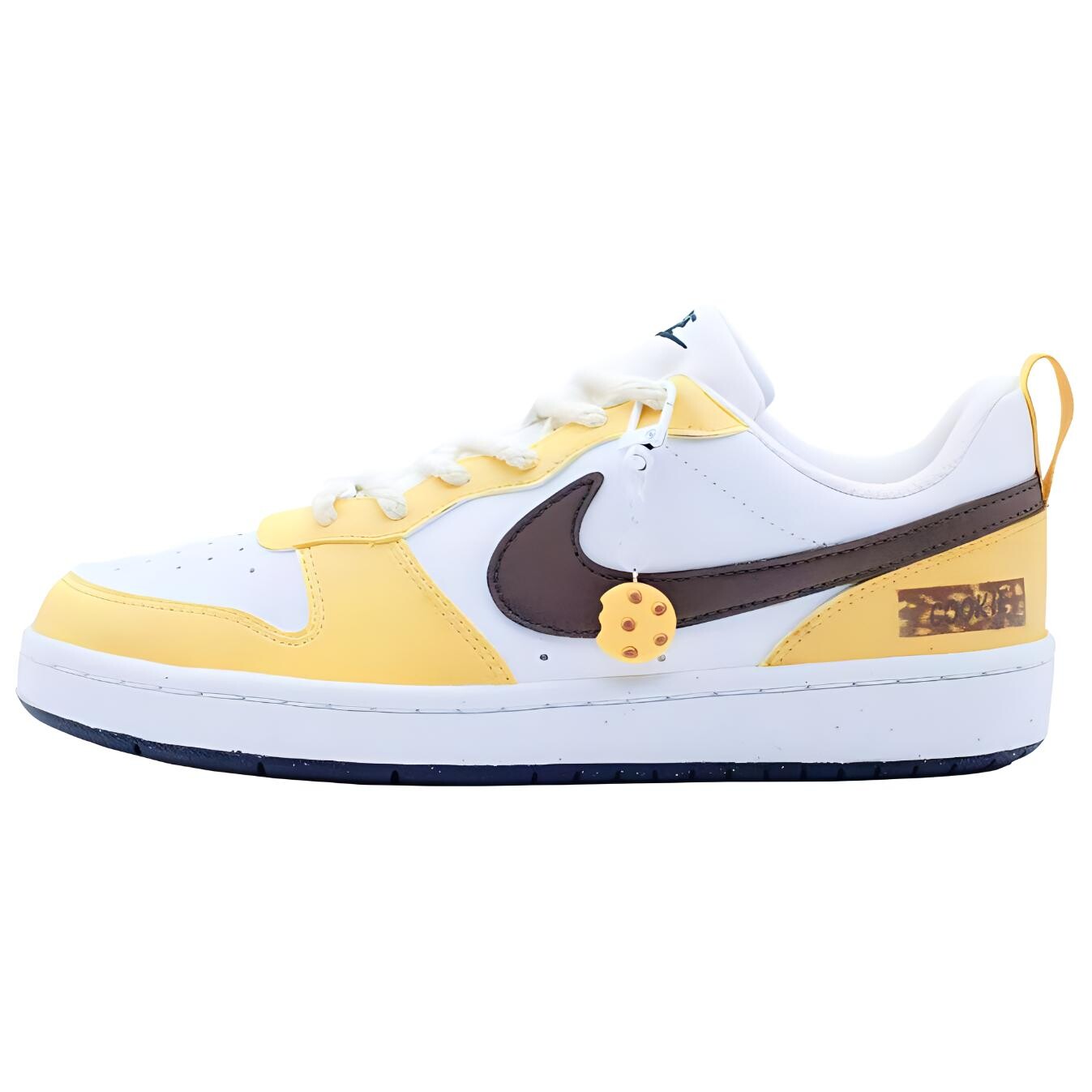 

Кроссовки Nike Court Borough Skateboarding Shoes Women's Low-top Yellow, желтый