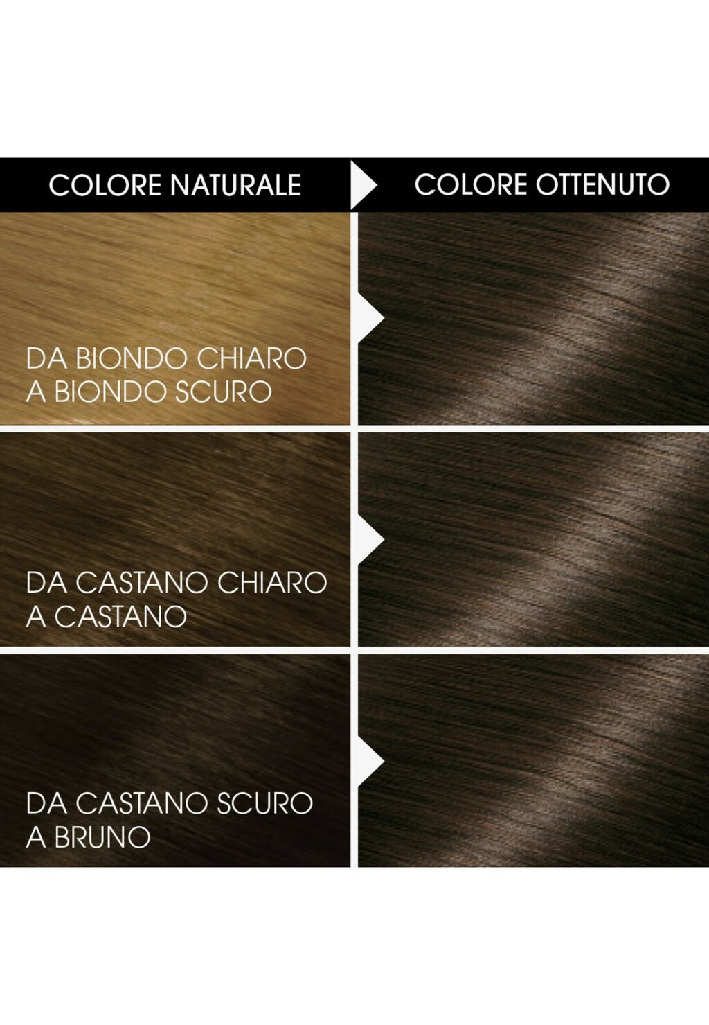 

Краска для волос GARNIER TINTA CAPELLI BELLE COLOR, COLORE LUMINOSO E RIFLESSI NATURALI, COPRE IL 100% DEI CAPELLI BIANCHI, 2 PACK Garnier, коричневый